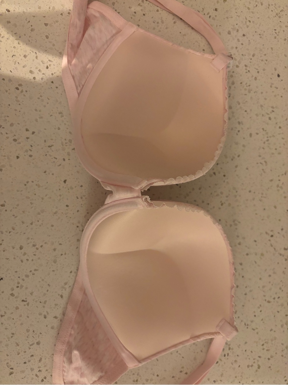 Victoria's Secret Light Pink Heathered T-Shirt Bra - Picture 2 of 4